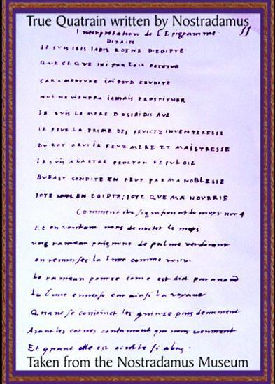 True Quatrain